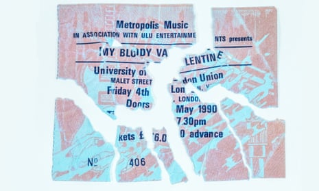 ticket to see My Bloody Valentine at ULU