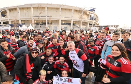Flamengo fans travelled in numbers to the tournament in Morocco.