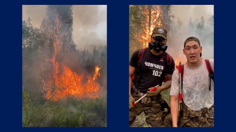 Volunteer appeals on Instagram for help tackling forest fires in Siberia – video