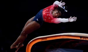 Gimnasta estadounidense Simone Biles