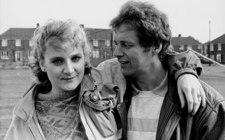 Lesley Sharp and George Costigan in Alan Clarke’s realistic depiction of Yorkshire working-class life in the 1987 film Rita, Sue and Bob Too.
