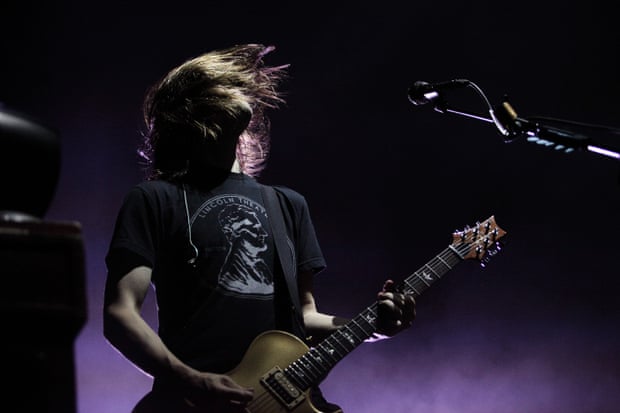 Steven Wilson performing at the City Hall, Newcastle in February 2016.