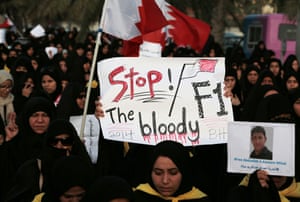 Bahraini protesters