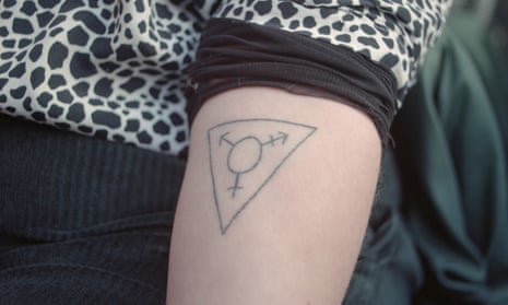 ‘Much like the feminist movement, trans people have struggled to be heard.’ The trans symbol 