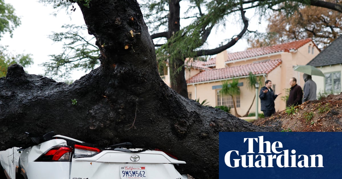 Atmospheric river storm leaves six dead after drenching California