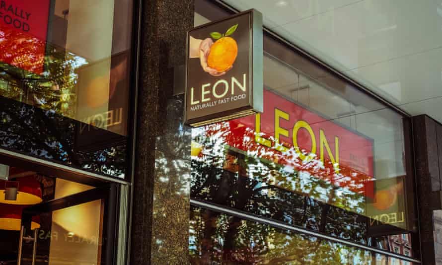 Leon restaurant in Tottenham Court Road, central London
