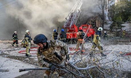 Destroyed residential building