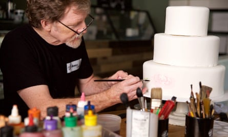 Jack Phillips at Masterpiece Cakeshop in Lakewood, Colorado.