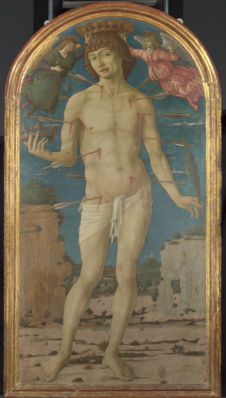 Matteo di Giovanni Saint Sebastian National Gallery