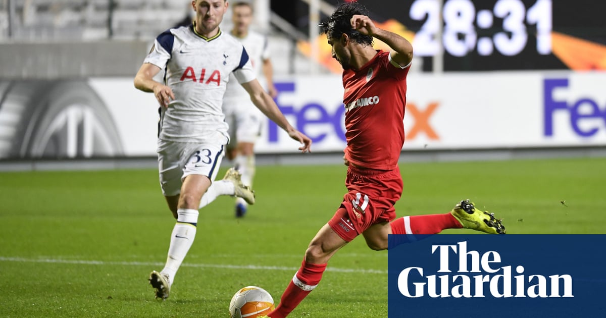 Antwerp tame Tottenham in Europa League thanks to Lior Refaelovs goal