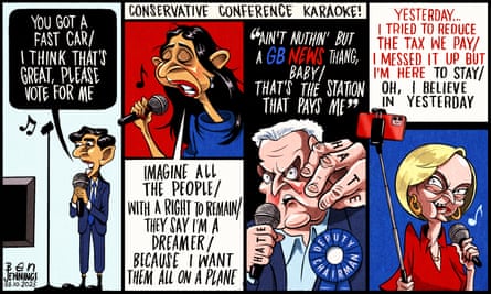 Ben Jennings on the Conservative party conference