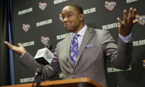 Isiah Thomas's revisionist history proves nothing's changed at MSG | Basketball | The Guardian