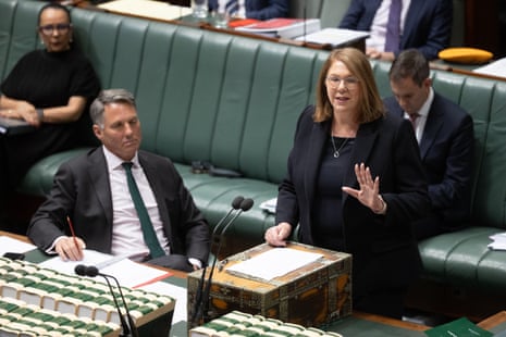 The Minister for Infrastructure, Transport, Regional Development and Local Government Catherine King during question time