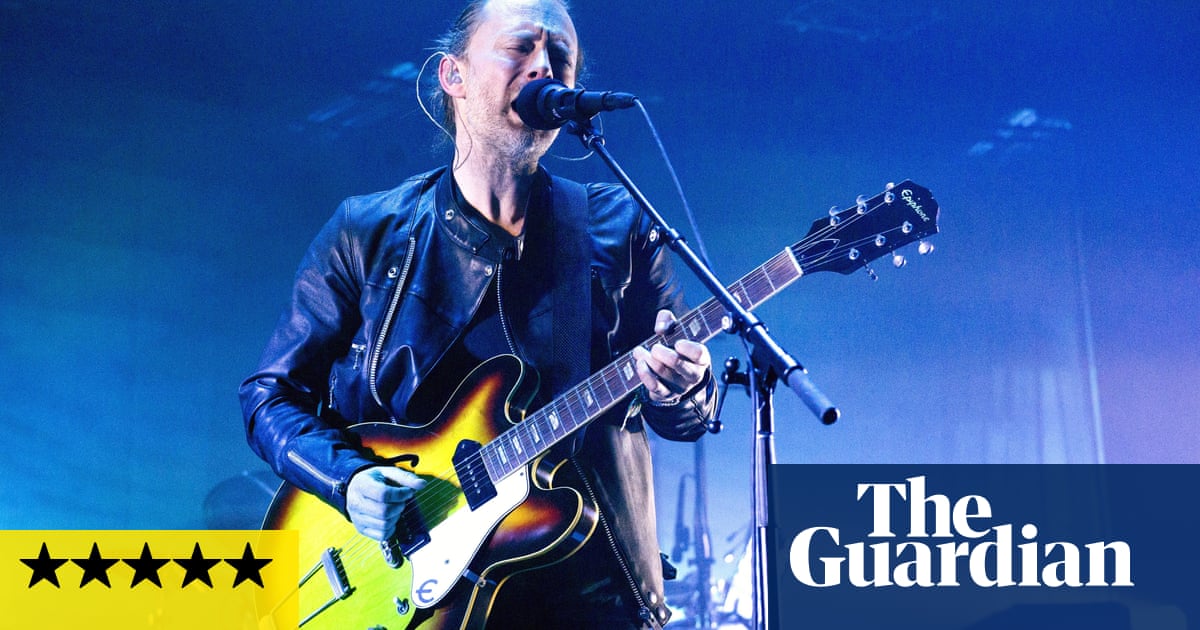 Radiohead Review Yorke And Co Hit New Heights On A Night Of Muscular Mayhem Radiohead The Guardian Radiihead.Concert 2022 Review