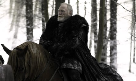 ‘My death wasn’t exactly a surprise’ … in Game of Thrones.