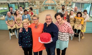 Paul Hollywood and his fellow Bake Off judges.