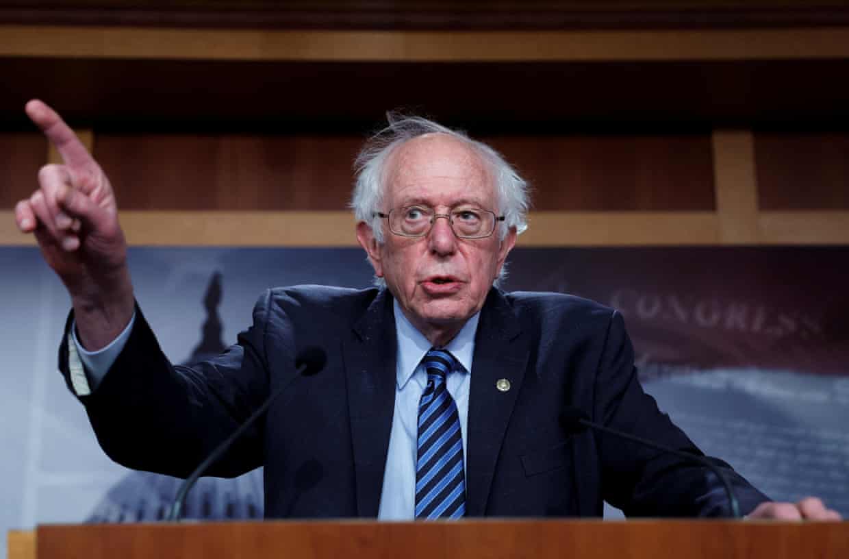 ‘They can survive just fine’: Bernie Sanders says income over $1bn should be taxed at 100% (theguardian.com)