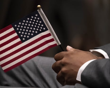 Senate holds vote marathon on amendments to Trump’s one big beautiful bill – as it happened A naturalisation ceremony in New York