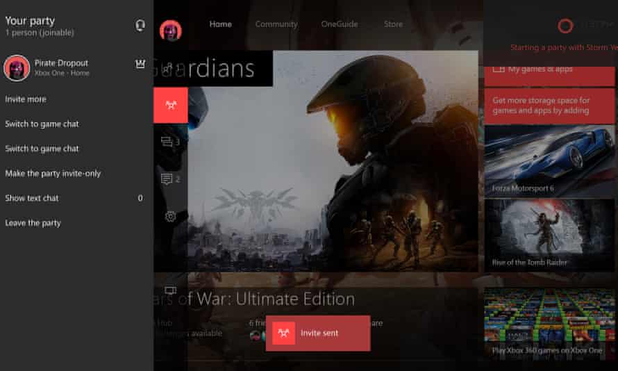 Xbox One Update Adds Cortana And Paves Way For Universal Windows Apps Xbox One The Guardian Xbox One Update Adds Cortana And Paves Way For Universal Windows Apps Xbox One The Guardian