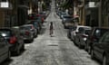 Car parking in the Greek capital, Athens.