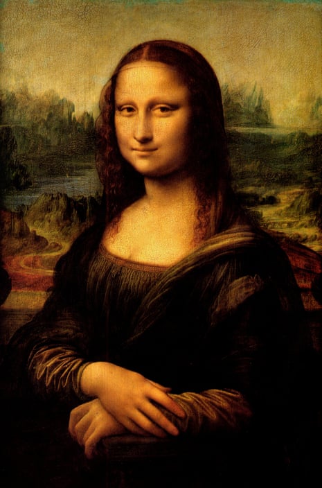 Does it reference Leonardo’s plan to divert a river? … the Mona Lisa, a portrait of Lisa del Giocondo.