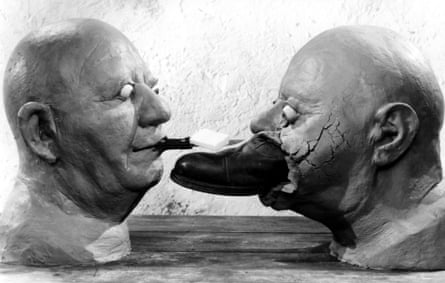 A film still from Czech film-maker Jan Švankmajer’s Dimensions of Dialogue.