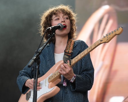 Stella Donnelly performs on stage during Primavera Sound 2022 in Barcelona, Spain.