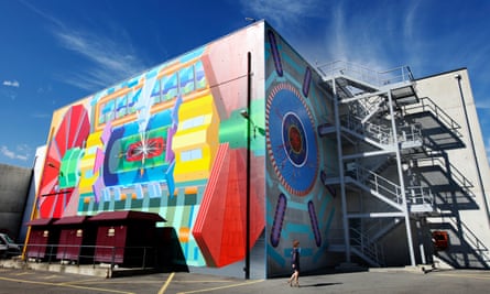 The exterior of the Atlas building at Cern.
