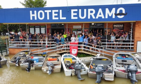 Hotel Euramo welcomed 18 boats up to its doors.