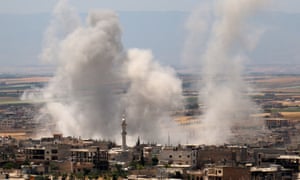 Idlib under bombardment