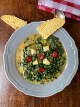 Caldo verde: the Felicity Cloake remix.