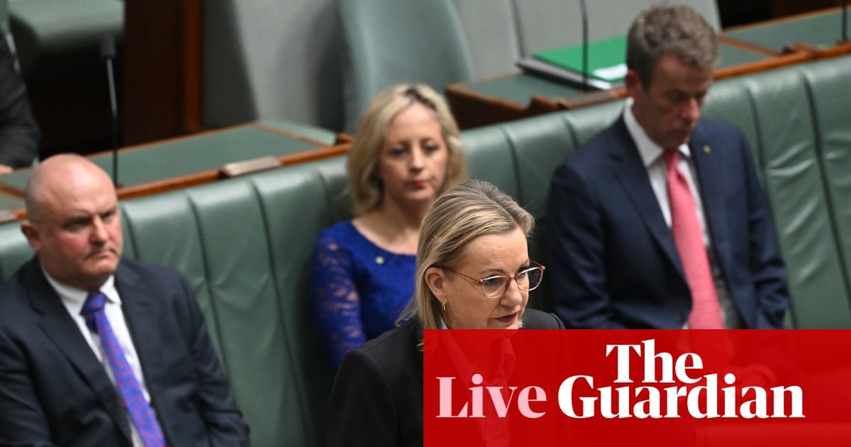 Australia politics live: Sussan Ley asks ‘How do we maintain the rage?’ as she reads names of 74 women killed in the last year