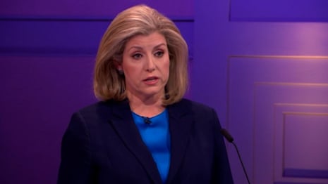 Rishi Sunak leaving D-day early was 'very wrong' says Penny Mordaunt during TV debate – video