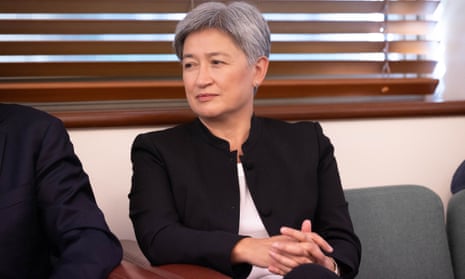 Foreign affairs minister Penny Wong .