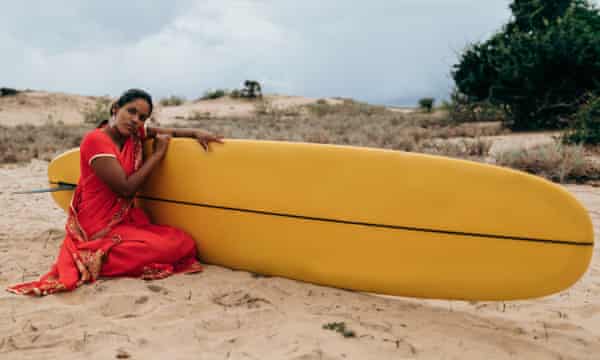 The Arugam Bay Girls Surf Club has about a dozen core members, aged from 13 to 43