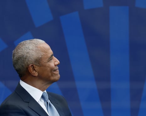 Former president Barack Obama.