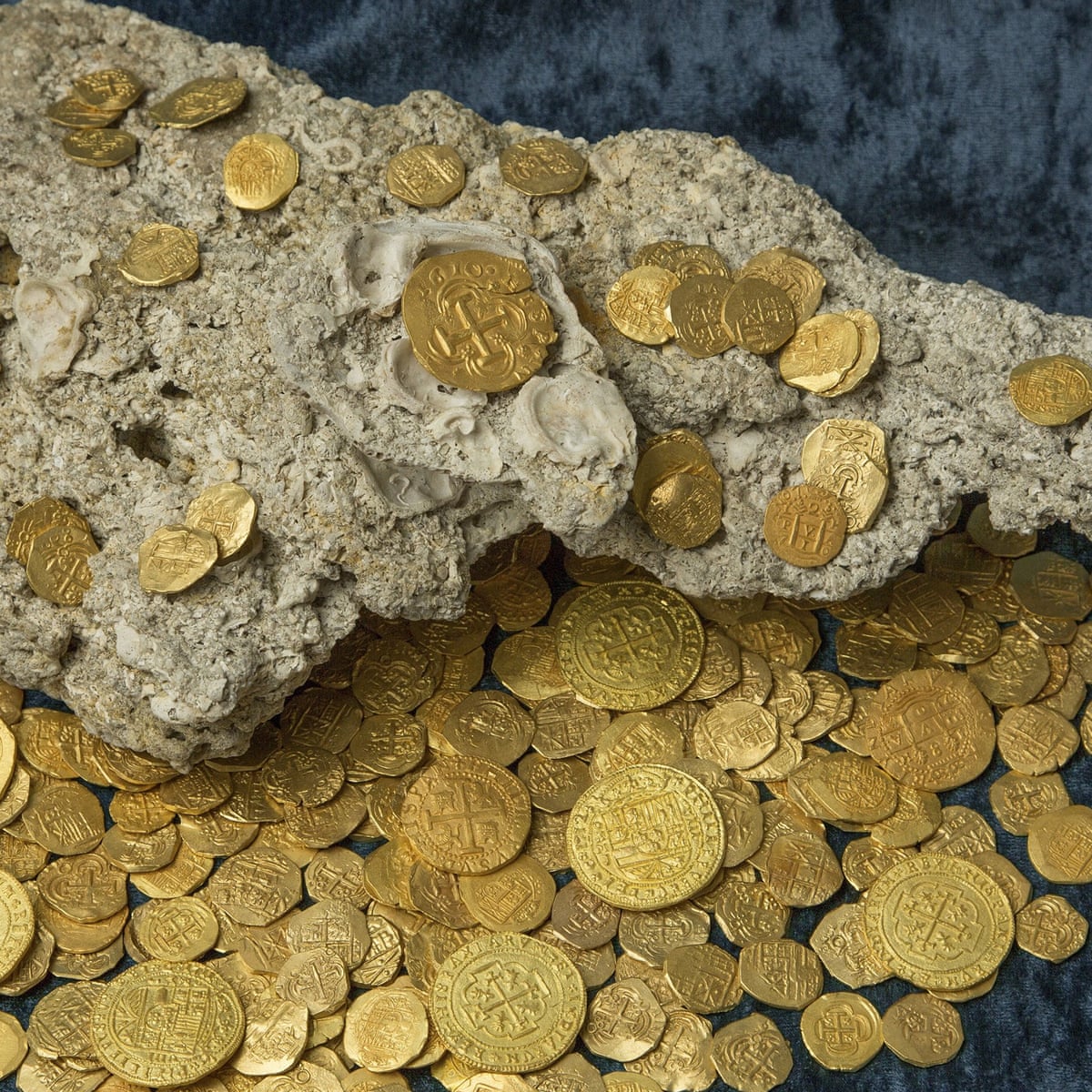 Florida treasure hunters find $4.5m in rare Spanish coins ...