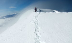 玻利维亚cholita登山者