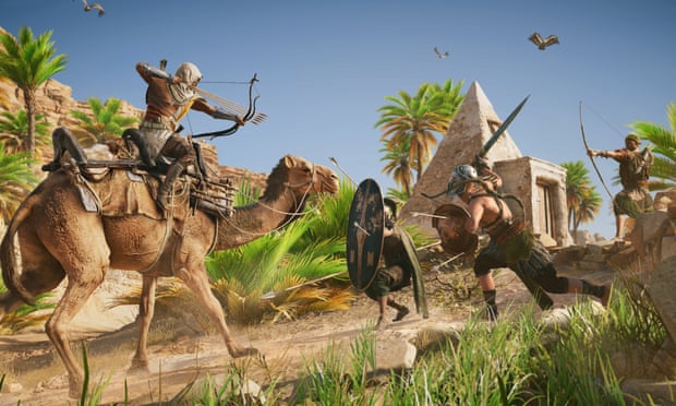 Assassin’s Creed Origins wants to recreate the flora, fauna, architecture and culture of Ancient Egypt, and if you want to enjoy it without combat, there’s a download for that