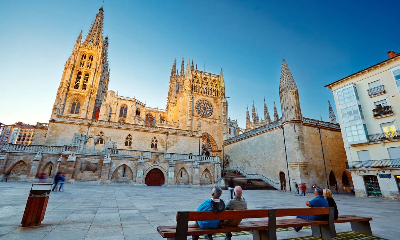Burgos cathedral and square