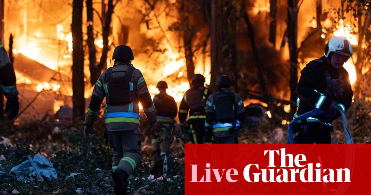 Russia launches hundreds of drones at Ukraine just hours after Putin-Trump call  Europe live