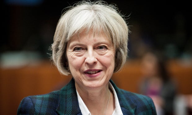 Theresa May hinted that forces would lose their separate firearms units.