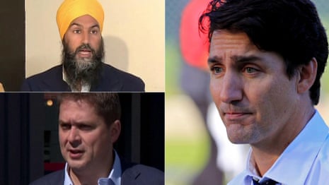 'Not fit to govern': opposition leaders react to Trudeau blackface images – video