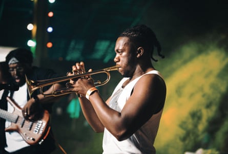 Ezra Collective live in Lagos, October 2023.