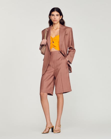 2. Clay, jacket £419 and shorts £239, sandro-paris.com