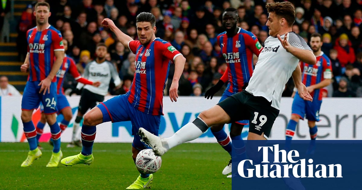 Chris Martin strike earns Derby shock FA Cup win at Crystal Palace