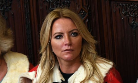 Michelle Mone before the state opening of parliament in the House of Lords.