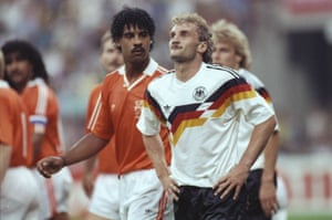 Rudi Völler and Frank Rijkaard.