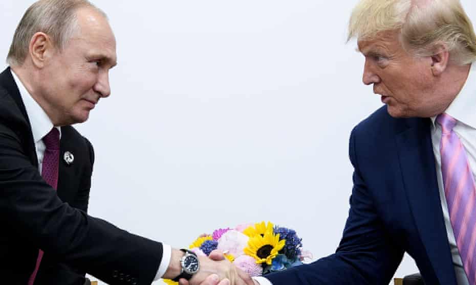 ‘Putin must be stopped. Trump must be held accountable. Rightwing politicians who encourage white Christian nationalism must be condemned and voted out of office.’