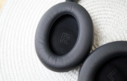 Bose QuietComfort Ultra headphones earcups.